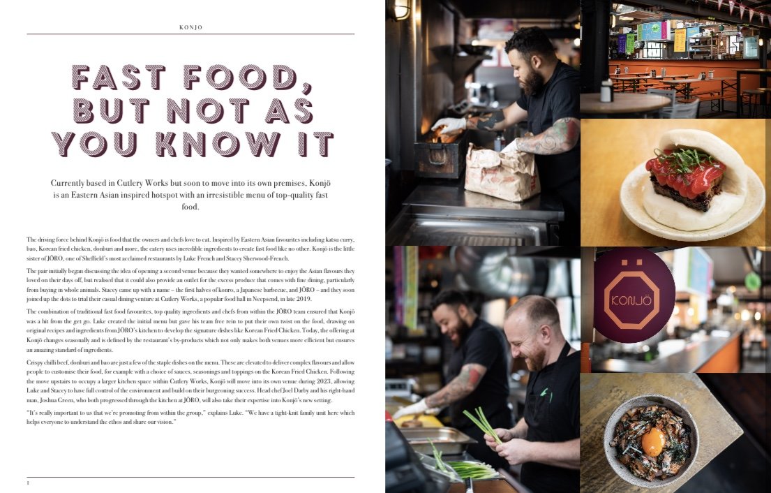 THE SHEFFIELD COOKBOOK FEAT. KONJÖ – JÖRO RESTAURANT