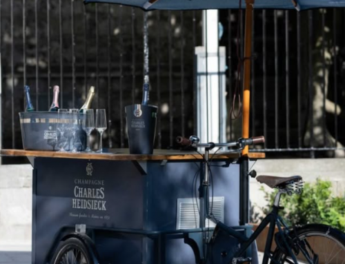 Charles Heidsieck Champagne on the terrace | Saturday 14th March